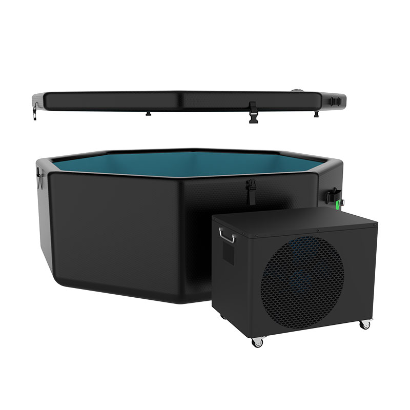 Octagon Ice POD PVC nafúknutý prenosný pre vonkajšiu stranu