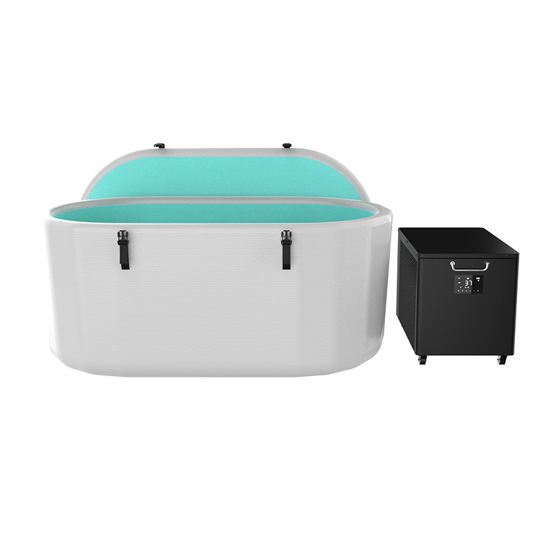 Veľký nafukovací bazén na studenom ponorení