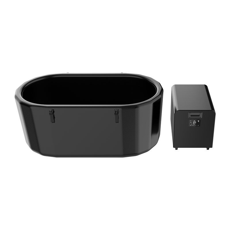 Nafukovateľný bazén v oblasti studeného ponoru kompatibilný s chladičom vody