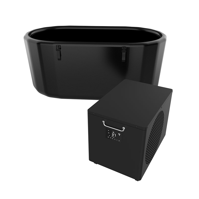 Veľký nafukovací bazén na studenom ponorení