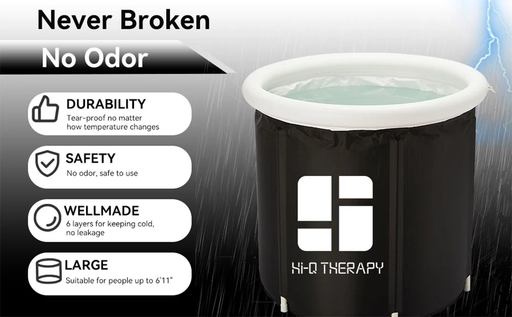 Multilayed Ice Plunge Tub Freestanding